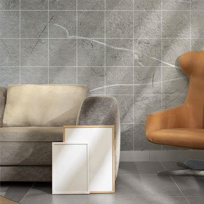 Kép valamiből Öntapadó csempe 30x30 cm  -  világosszürke márvány