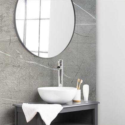 Kép valamiből Öntapadó csempe 30x30 cm  -  világosszürke márvány