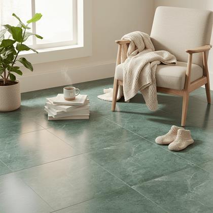 Kép valamiből Öntapadó csempe 30x30 cm  -  kék szürke márvány