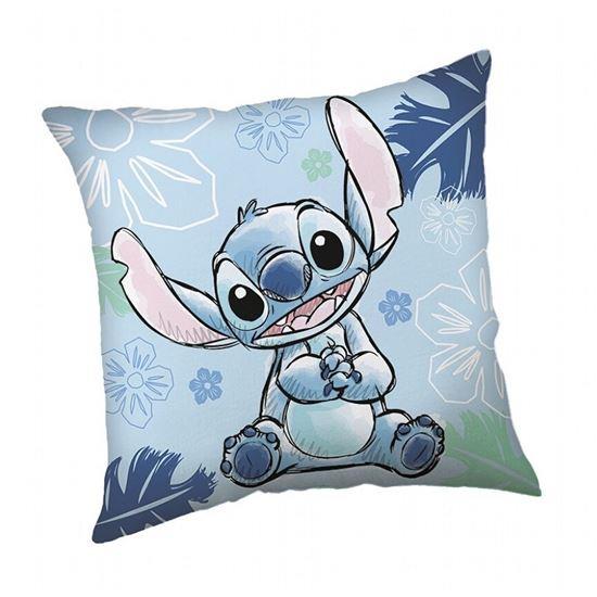 Kép valamiből Párna, huzat + töltet, 40x40 cm - Lilo és Stitch