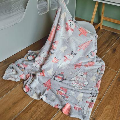 Kép valamiből Karácsonyi világító takaró