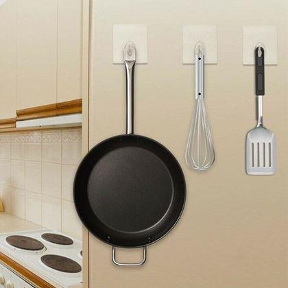 Kép valamiből 10 db öntapadós akasztó fúrás nélkül