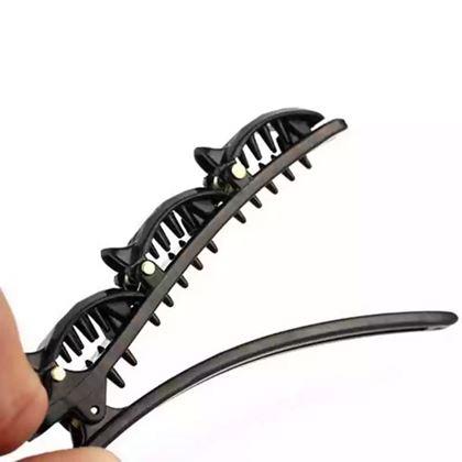 Kép valamiből Hajcsat kis klipszekkel  -  fekete