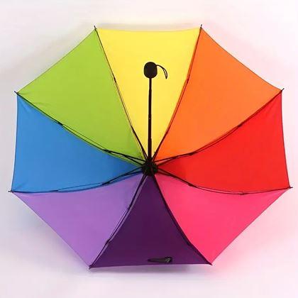Kép valamiből Összecsukható szivárvány esernyő
