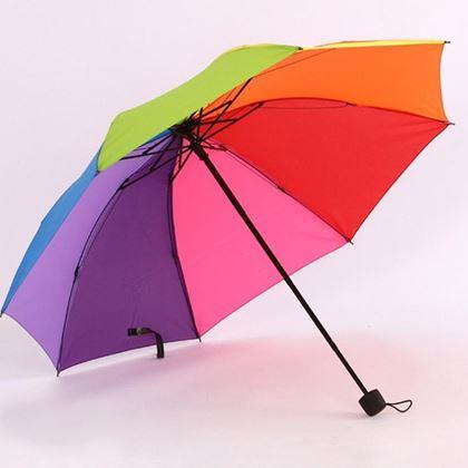 Kép valamiből Összecsukható szivárvány esernyő