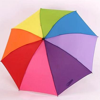 Kép valamiből Összecsukható szivárvány esernyő
