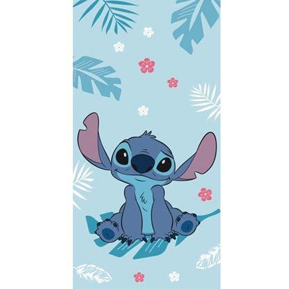 Kép Gyerek frottír törölköző Lilo és Stitch Blue 70x140 cm
