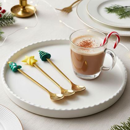 Kép valamiből Karácsonyi kanálkészlet ajándékdobozban, 4 db