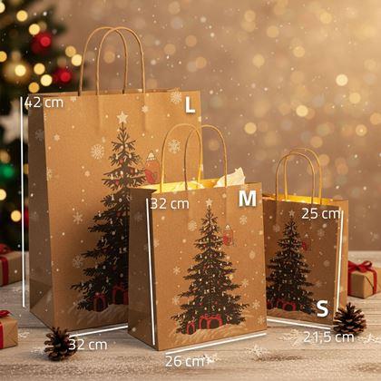 Kép valamiből Karácsonyi táska - S méret - karácsonyfa