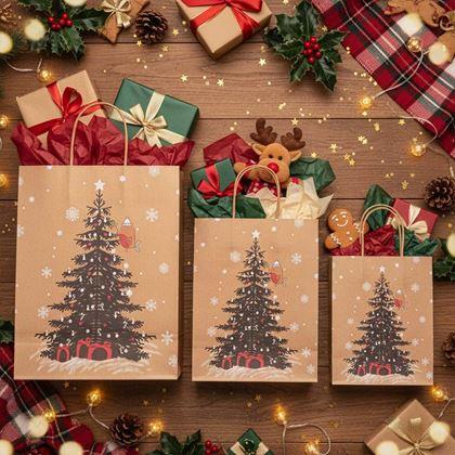 Kép valamiből Karácsonyi táska - S méret - karácsonyfa