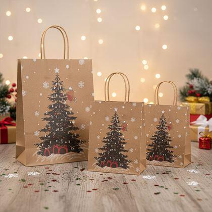 Kép valamiből Karácsonyi táska - S méret - karácsonyfa