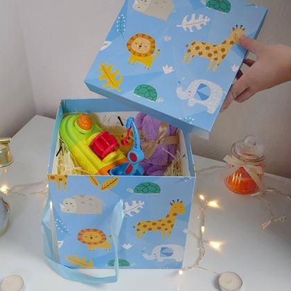 Kép valamiből Ajándékdoboz 22 cm  -  szafari