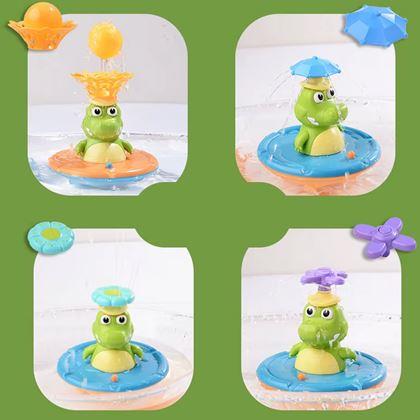 Kép valamiből Fürdőkád játék - krokodil szökőkút