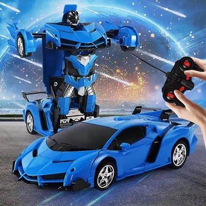 Kép valamiből RC Sport autó távirányítóval, átalakítható kivitelben - kék