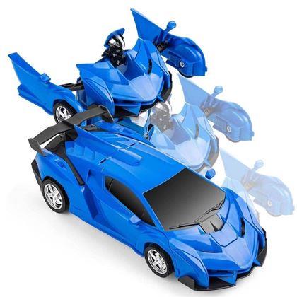 Kép valamiből RC Sport autó távirányítóval, átalakítható kivitelben - kék