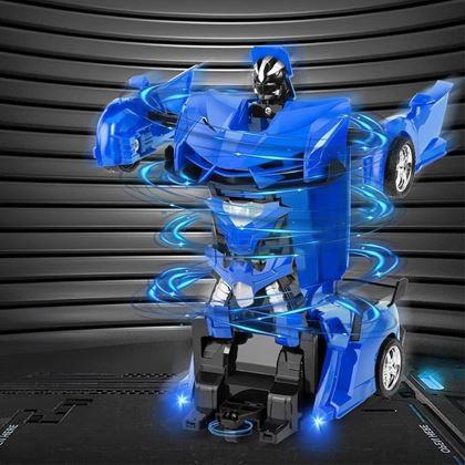 Kép valamiből RC Sport autó távirányítóval, átalakítható kivitelben - kék