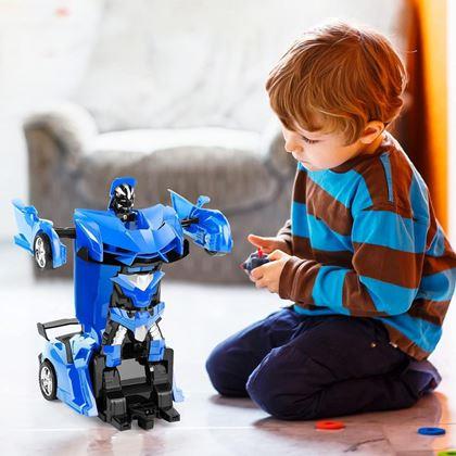 Kép valamiből RC Sport autó távirányítóval, átalakítható kivitelben - kék