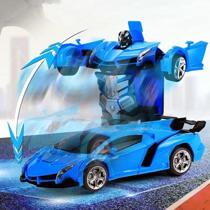 Kép valamiből RC Sport autó távirányítóval, átalakítható kivitelben - kék