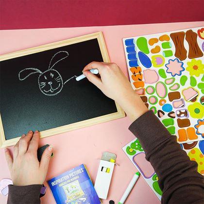 Kép valamiből Fa mágneses tábla - állatok