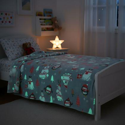 Kép valamiből Karácsonyi világító takaró