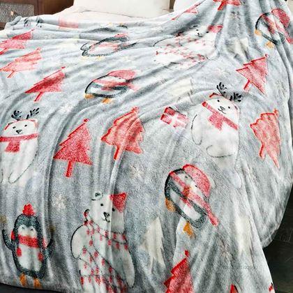 Kép valamiből Karácsonyi világító takaró