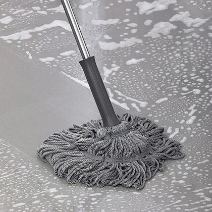 Kép valamiből Önkicsavaró, rojtos, kerek felmosó