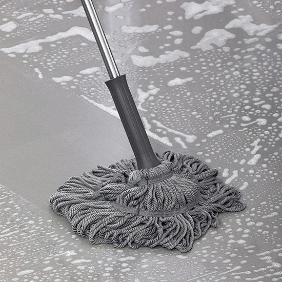 Kép valamiből Önkicsavaró, rojtos, kerek felmosó