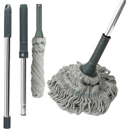 Kép valamiből Önkicsavaró, rojtos, kerek felmosó