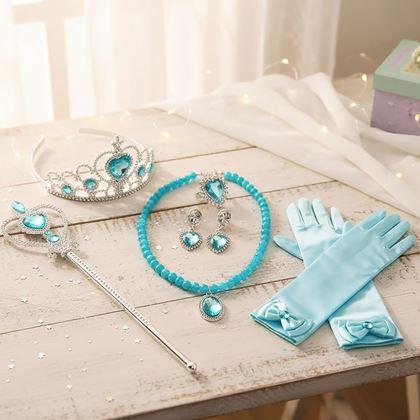 Kép valamiből Hercegnő kiegészítő szett 6 db  -  kék