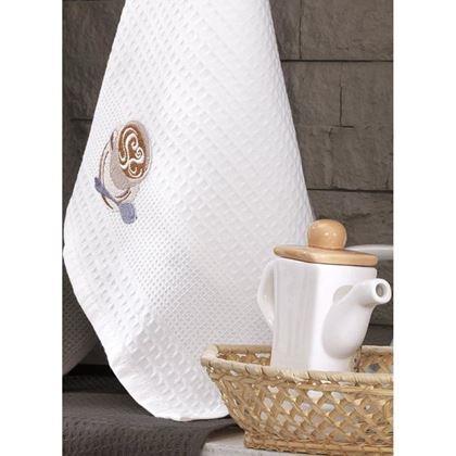 Kép valamiből Ajándékcsomag waffle törlőkendő 3 db - kávé