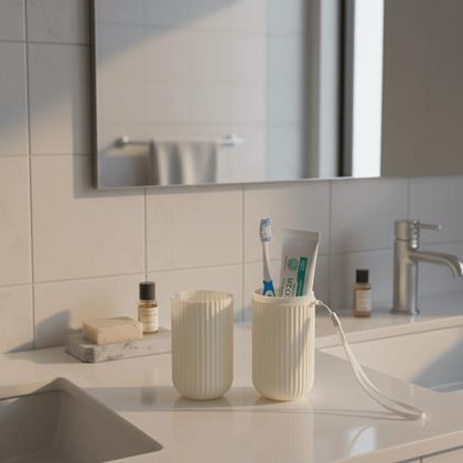 Kép valamiből Fogkefe és fogkrém utazótok