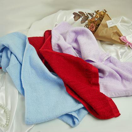 Kép valamiből Törülköző borospalack ajándékcsomagolásban  -  lila