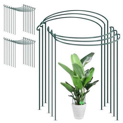 Kép valamiből Fém növénytámasz 2 db 40 cm