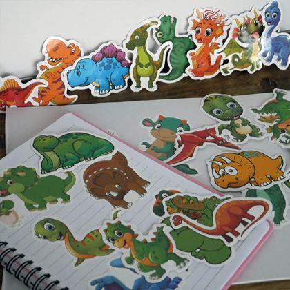 Kép valamiből Dínós matricák