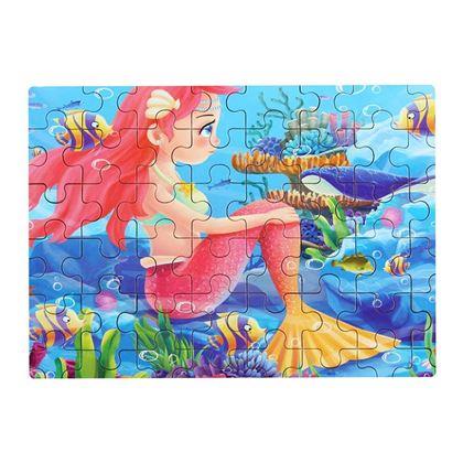 Kép valamiből Gyermek puzzle dobozban  -  sellő