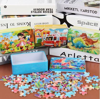 Kép valamiből Gyermek puzzle dobozban  -  sellő