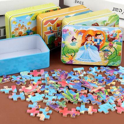 Kép valamiből Gyermek puzzle dobozban  -  királyság