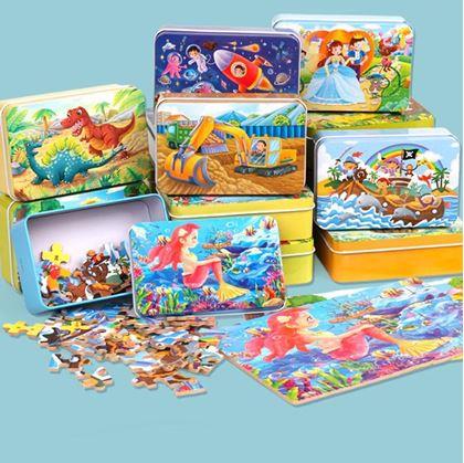 Kép valamiből Gyermek puzzle dobozban  -  sellő