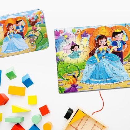 Kép valamiből Gyermek puzzle dobozban  -  királyság