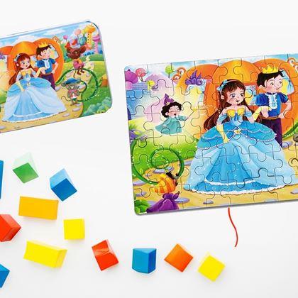 Kép valamiből Gyermek puzzle dobozban  -  királyság