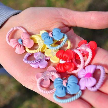 Kép valamiből Gyerek hajgumik 10 db  -  masni