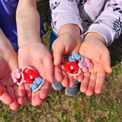 Kép valamiből Gyerek hajgumik 10 db  -  masni