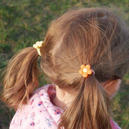 Kép valamiből Gyerek hajgumik 10 db  -  virág