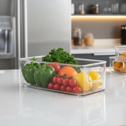 Kép Átlátszó konyhai rendszerező 25 cm