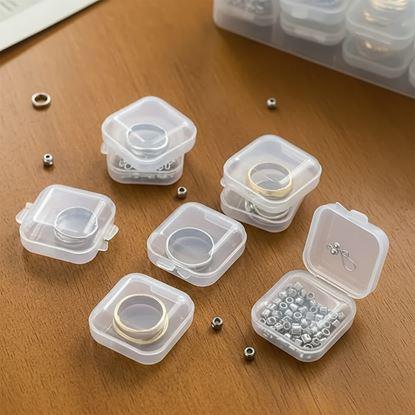 Kép 5 db Mini tárolódoboz 3,5 x 3,5 cm