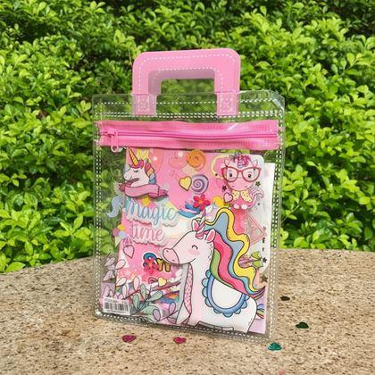 Kép valamiből Egy szett iskolai eszköz gyerekeknek - egyszarvú