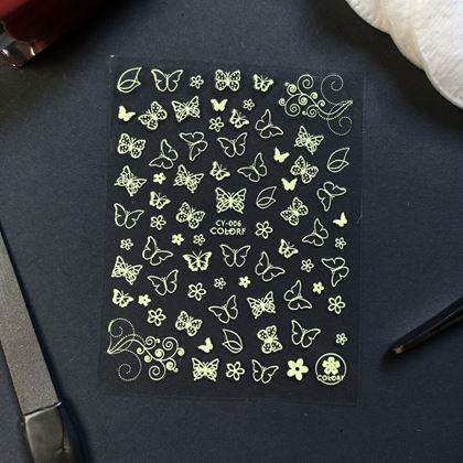 Kép valamiből Világító körömmatricák