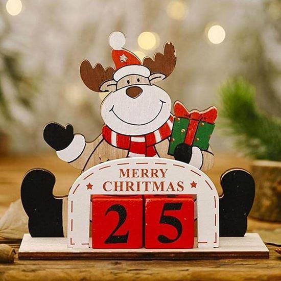 Kép valamiből Karácsonyi visszaszámláló naptár  -  rénszarvas