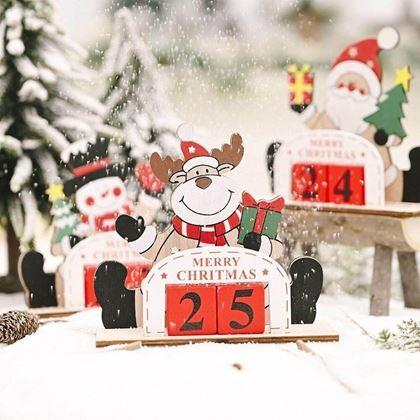 Kép valamiből Karácsonyi visszaszámláló naptár  -  rénszarvas