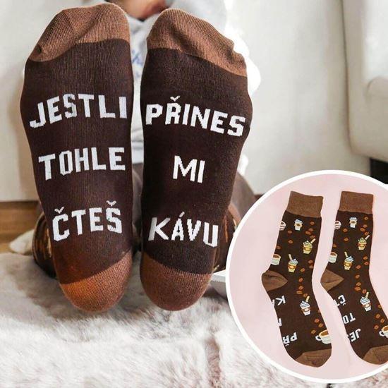 Kép valamiből Ponožky - Přines mi kávu
